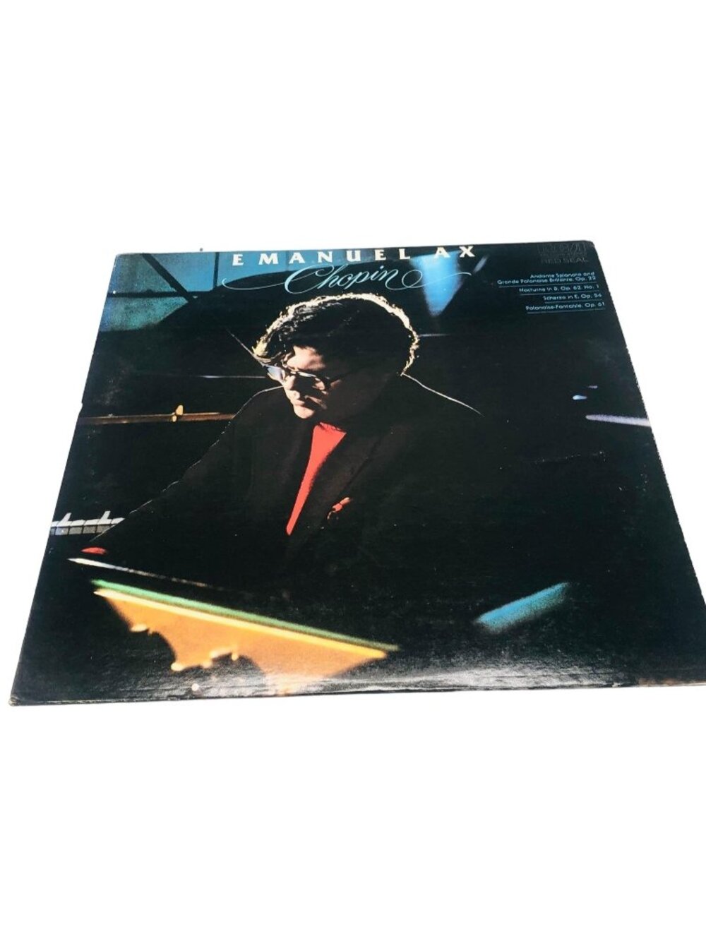 Emanuel Ax chopin rca stereo 1976 vinyl record READ